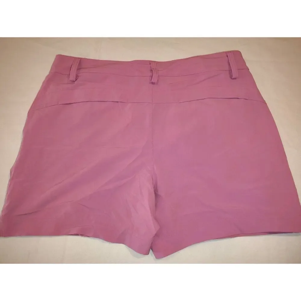 Reel Legends Women's Pink Fishing Shorts Size Large